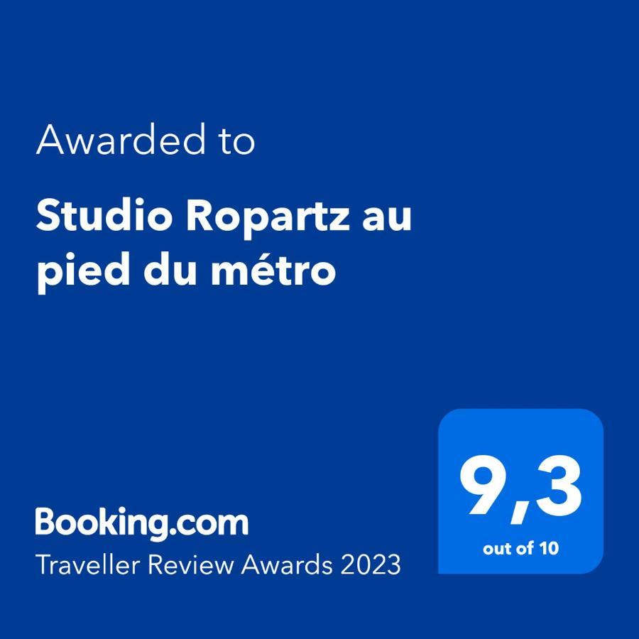 Studio Ropartz Au Pied Du Metro Rennes Exterior foto